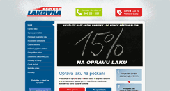 Desktop Screenshot of express-lakovna.cz
